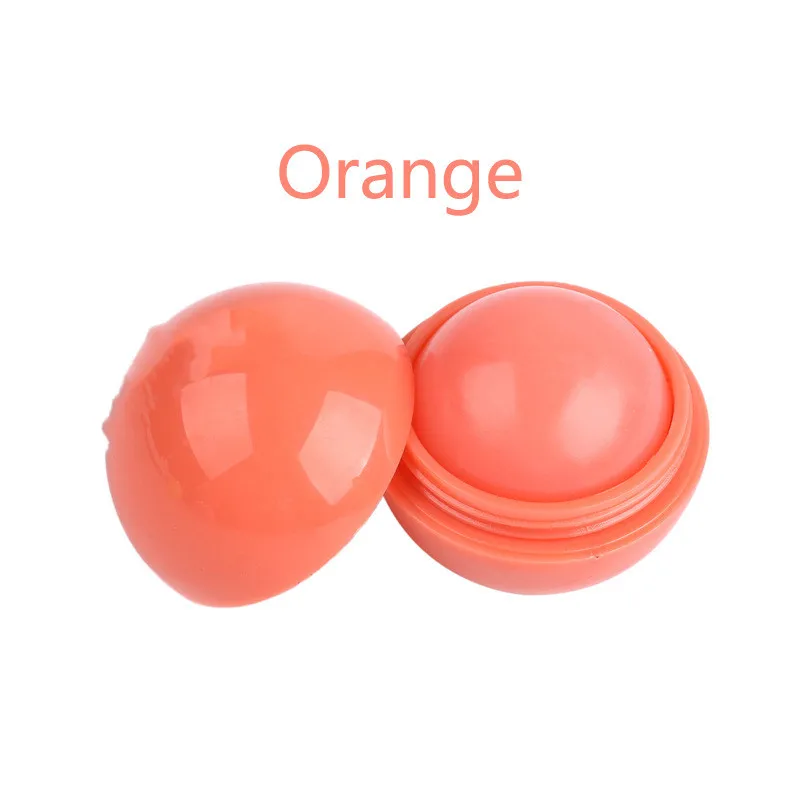 1PC Natural Plant Lip Balm Cute Makeup Women Long Lasting Nutritious Winter Protect Lips Cosmetics Ball Shaped |