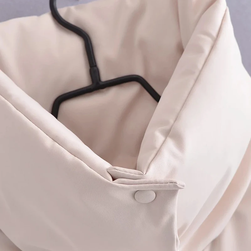 Women Solid Color Parka Coats Casual Warm Button Up Long Sleeve Coat Pockets Female Winter Long Thick Padded Elegant Overcoats