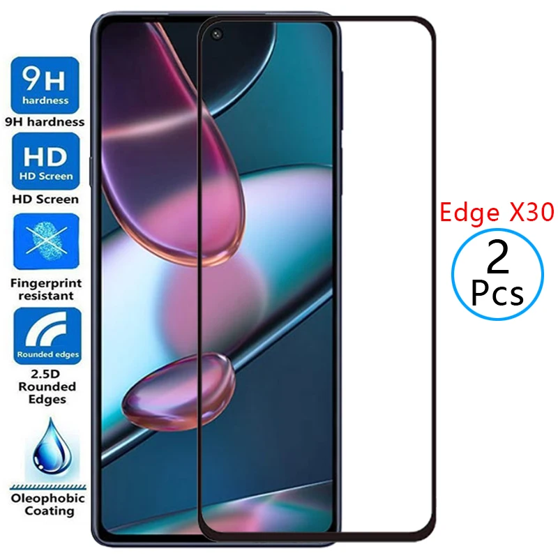 

protective tempered glass for motorola edge x30 screen protector on moto edgex30 x 30 30x safety film 6.7