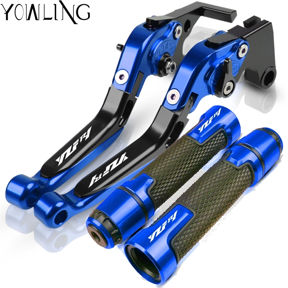 For YZF R1 YZF-R1 YZFR1 1999 2000 2001 2002 2003 Motorcycle Accessories Brake Clutch Levers Handlebar Hand Grips ends R1