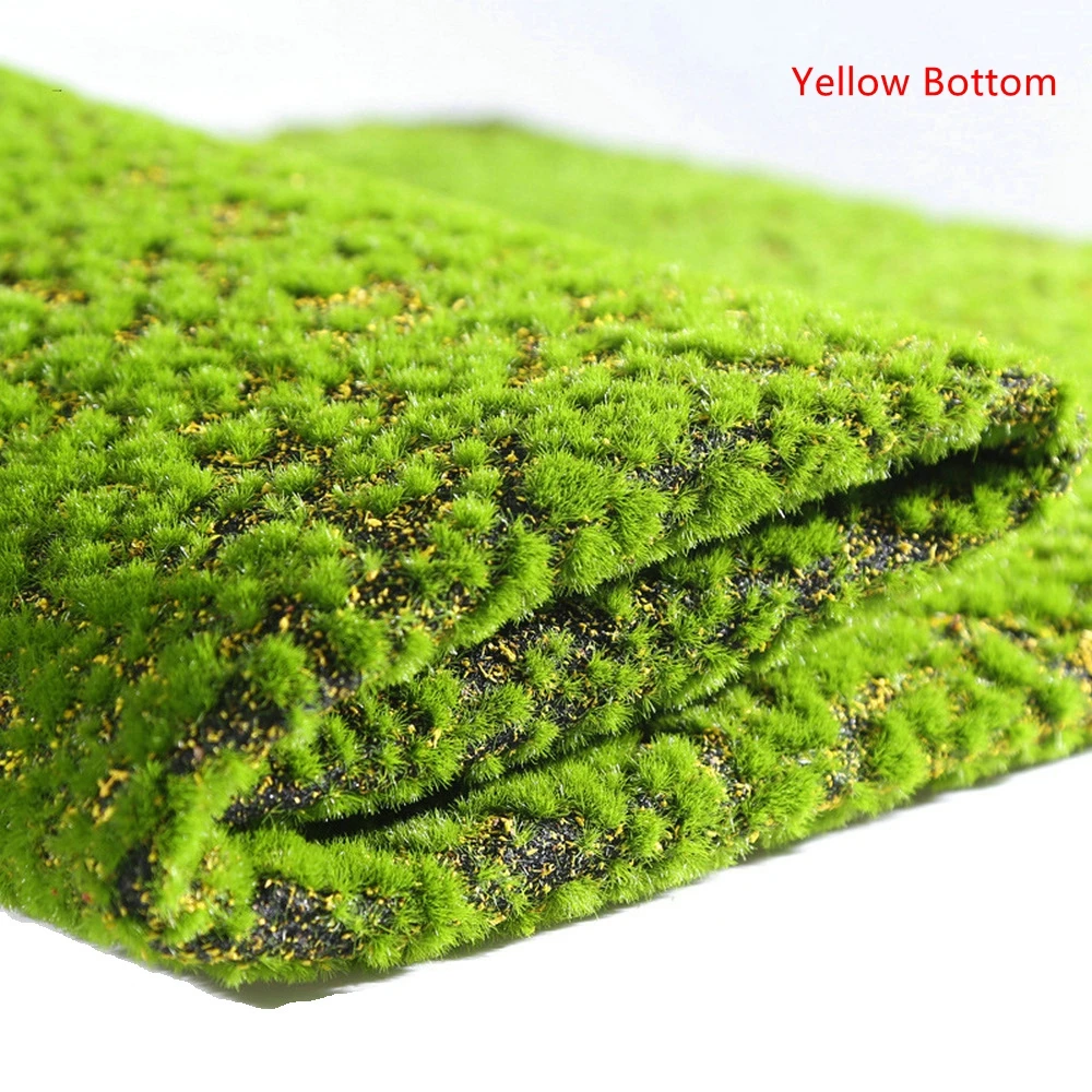 Искусственный газонный Мох Мат моделирование завод фон Крытый настенный Bryophyte