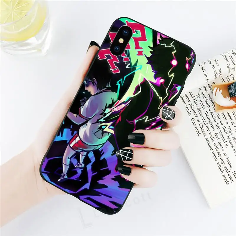 

Anime Mob Psycho 100 Phone Case for iPhone 11 12 mini pro XS MAX 8 7 6 6S Plus X 5S SE 2020 XR