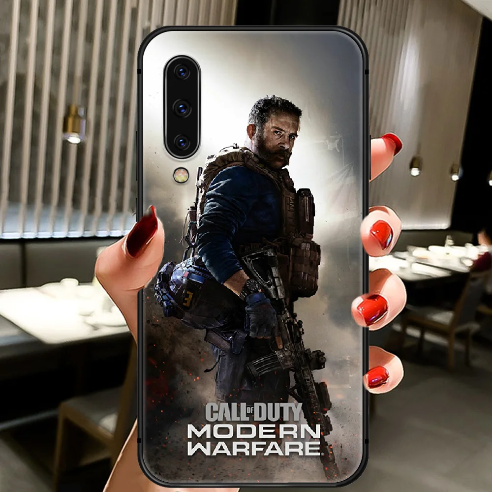 

Call of Duty Game Phone Case Cover For Samsung Galaxy A10 A20 A30 E A40 A50 A51 A70 A71 J 5 6 7 8 S black Bumper Painting Back