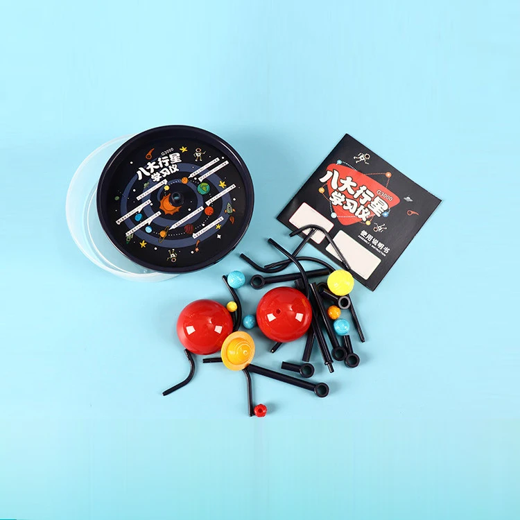 3D Solar System 9 Planets Planetarium Model Kits Astronomy Science Project juguetes Children DIY Assembling Toy Educational Toys | Игрушки и