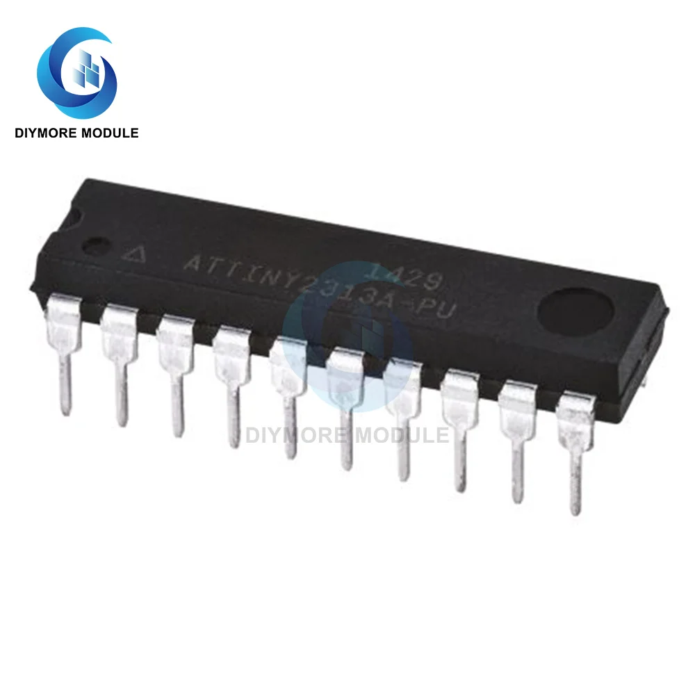 

10 шт./лот ATTINY2313A-PU микросхема 8-битный микроконтроллер с 2/4K байт в системы программируемый Flash