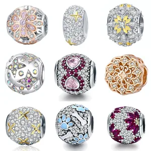 Бусины-шармы с подвесками для браслета