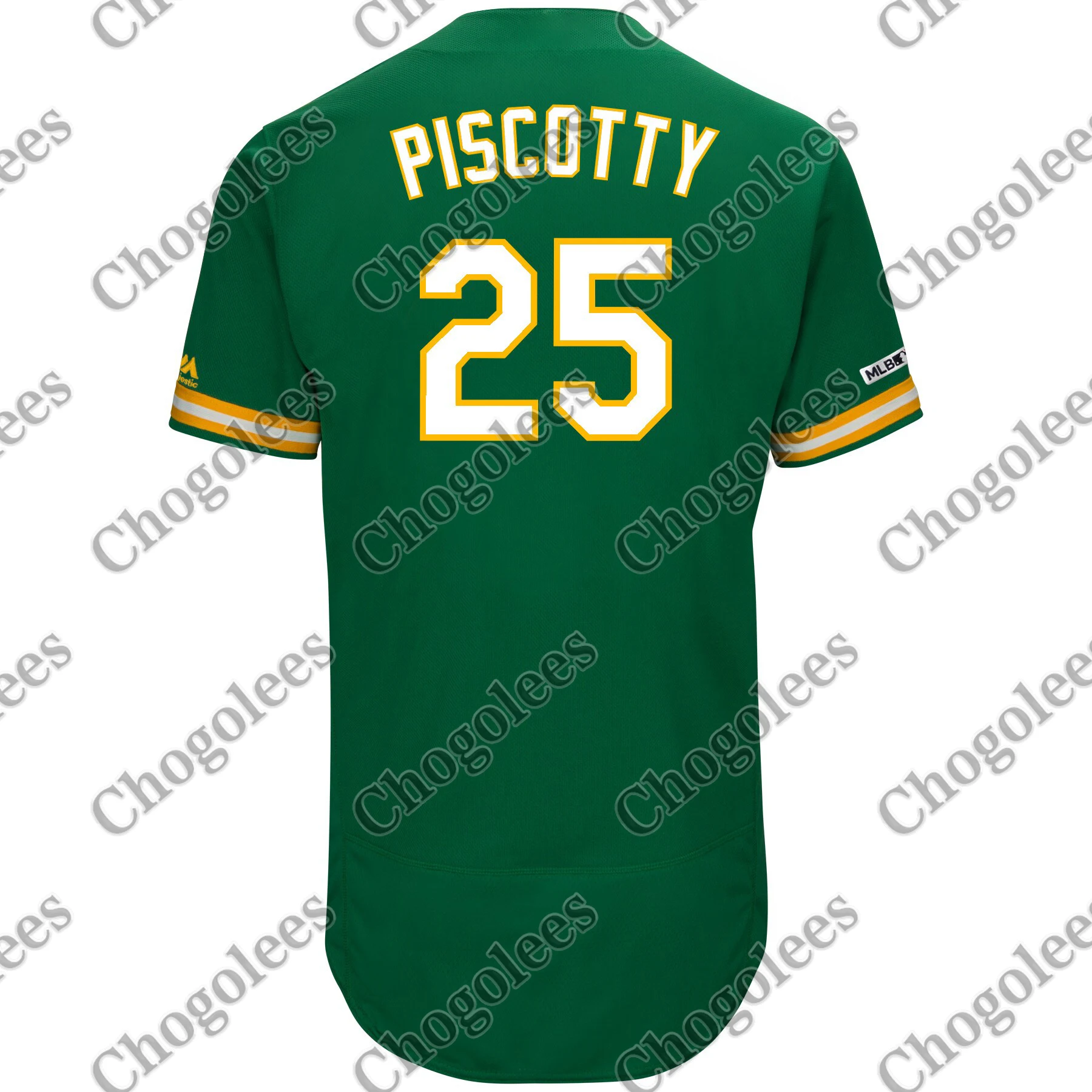 

Baseball Jersey Stephen Piscotty Oakland Majestic Alternate Flex Base Collection Player Jersey - Kelly Green
