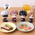 9 см Jujutsu кайсен аниме Рисунок Gojo Satoru Itadori Юдзи смотрят вверх фигурку Fushiguro Megumi Kugisaki нобаро фигурка игрушки