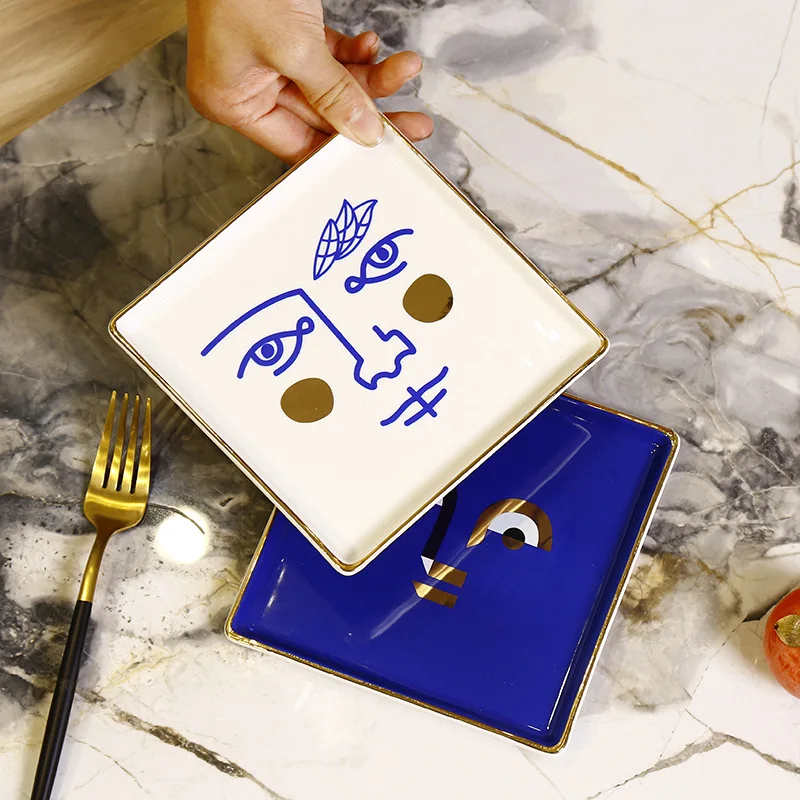 CuteLife милый лоток для хранения керамики десертная тарелка хлеба скандинавский