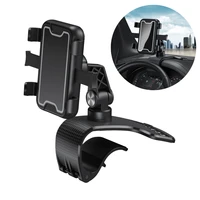 cell phone holder universal dashboard clip 360%c2%b0 rotation car phone holder mount for iphone samsung huawei smartphones stand
