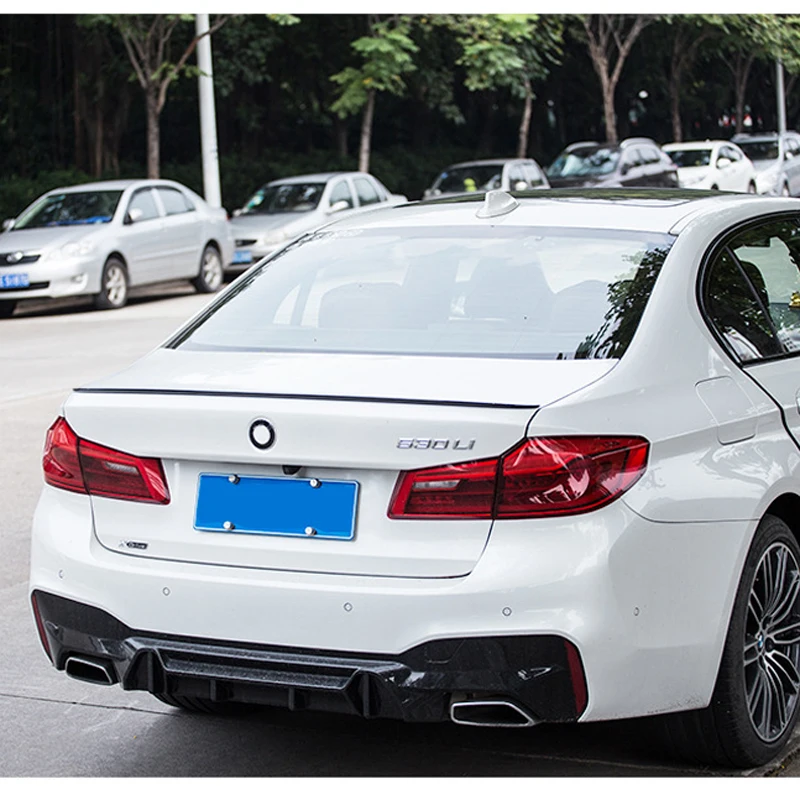 ABS пластик Неокрашенный праймер цвет задний багажник загрузки крыло спойлер для