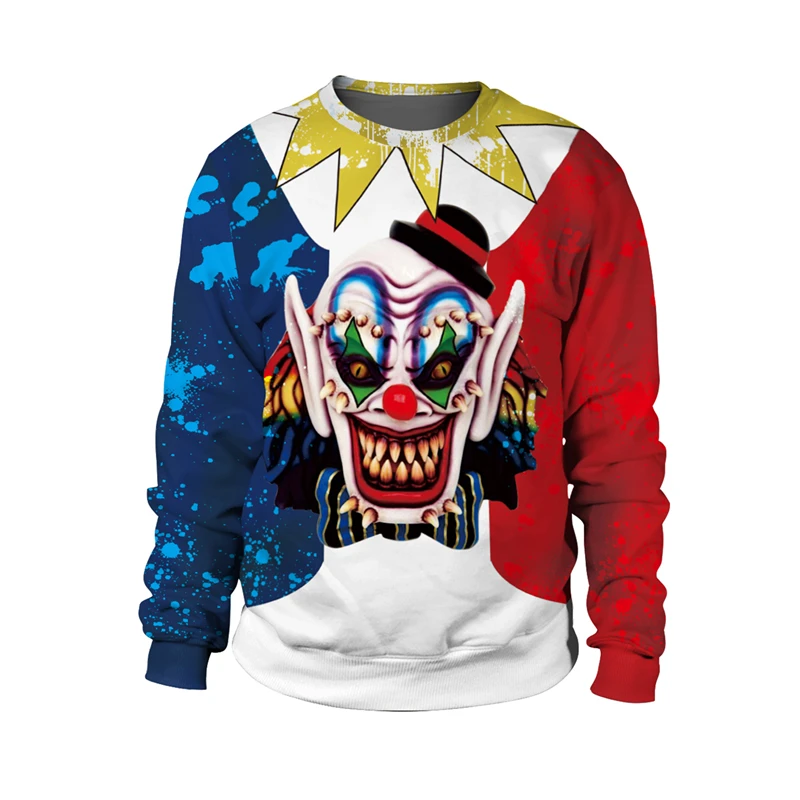 Новый ужас Костюмированная вечеринка клоун на Хэллоуин костюм Женская одежда с