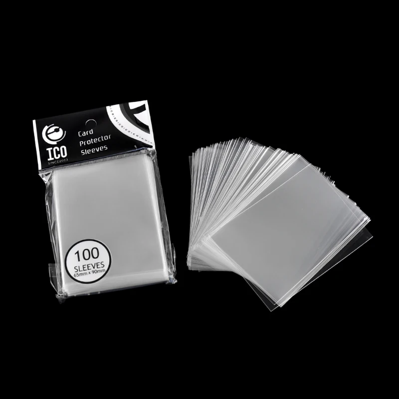 100 шт./упак. 65*90 мм защитные рукава для карт Magic The Gathering Killers Of Three Kingdom прозрачные