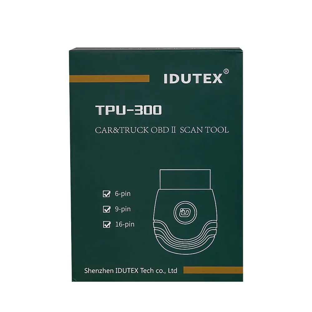 IDUTEX TPU300 Passenger Cars& Commercial Vehicle OBD2 Scanner