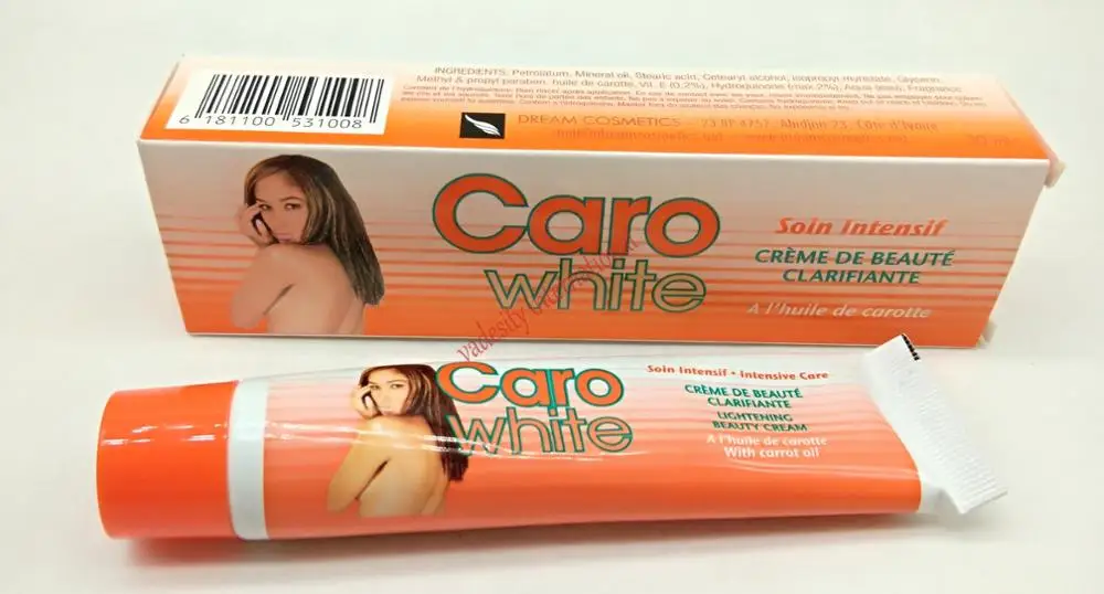 

Отбеливающий косметический крем Caro white с морковным маслом/30 г