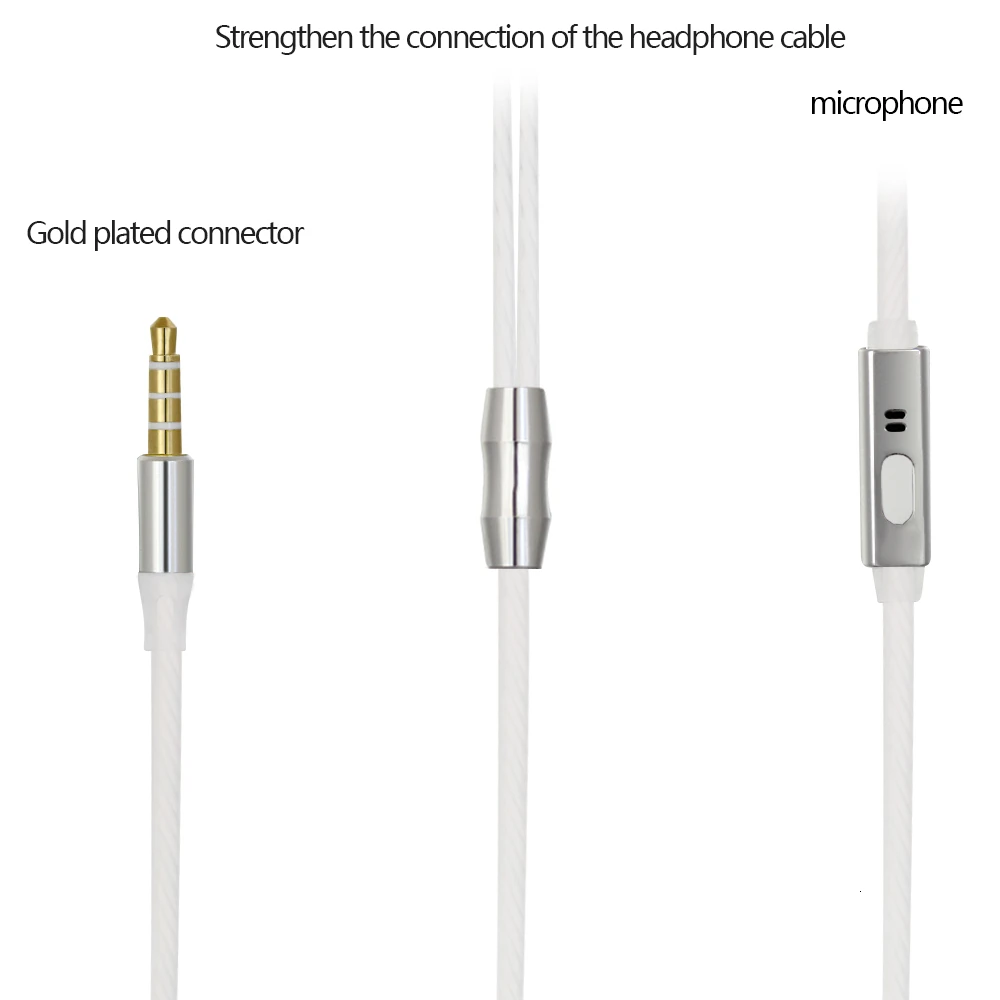 Наушники-вкладыши CHYI 3 5 мм с микрофоном | Электроника