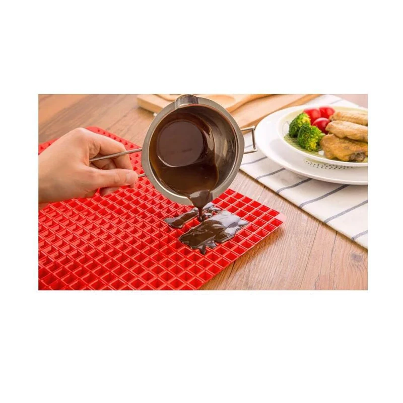 Пищевая пирамида для выпечки сковорода антипригарный силиконовый коврик