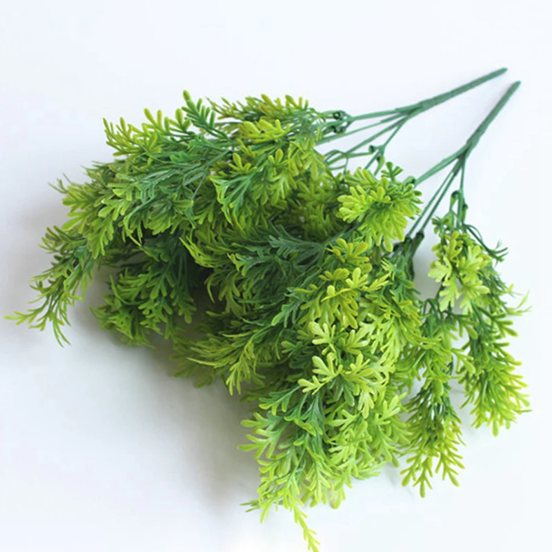 Искусственные листья папоротника искусственные ветки растений реалистичное