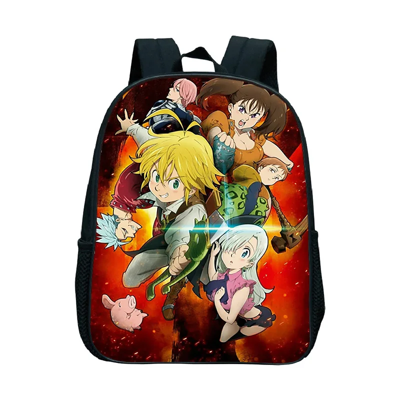 Рюкзак The Seven Deadly Sins для детей ясельного возраста школьные сумки на плечо