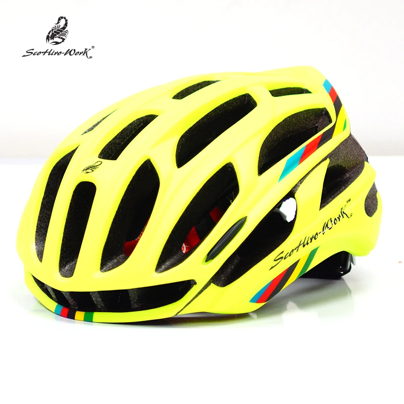 

Hull Integrity Cycling Helmet With Led Size M&L Racing Mountain Road Bike Aero Helment MTB Adults Light Cyclist Bicycle Helmet