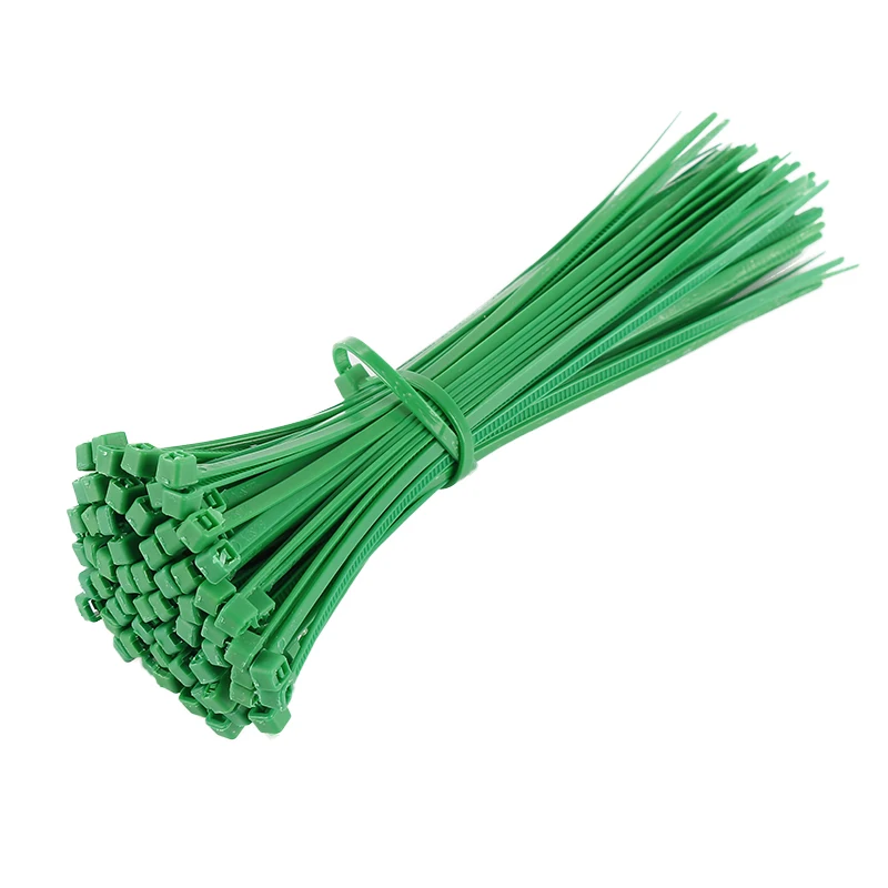 Лидер продаж! Самоблокирующиеся Нейлоновые кабельные стяжки 150 мм Сетевой провод