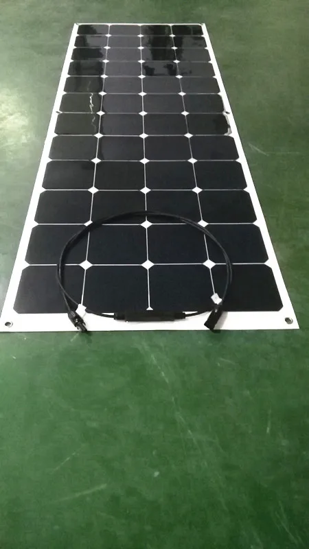 Гибкая солнечная батарея sunpower 100 Вт Высококачественная панель для лодок и