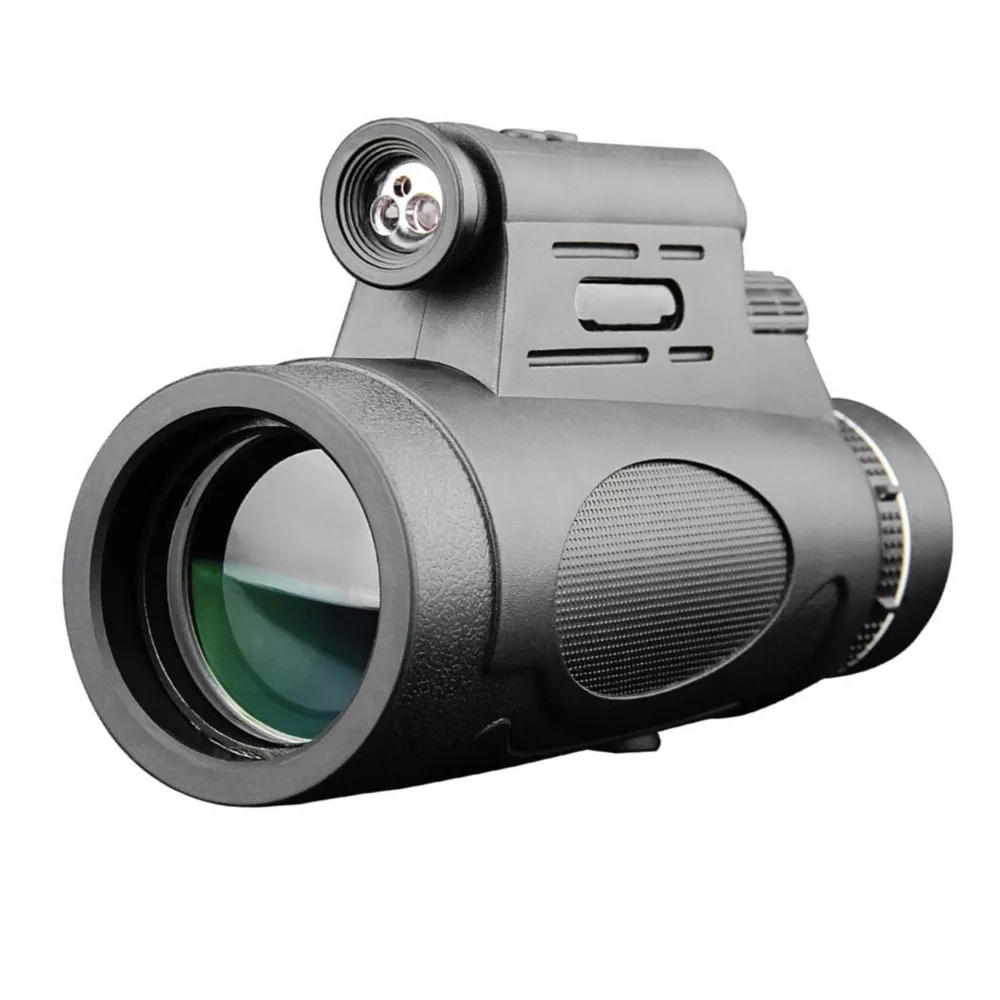 

12x50 HD Telescope High Power Monocular Portable Military Hunting Telescope Outdoor Climbing Photograph Monocular with Light