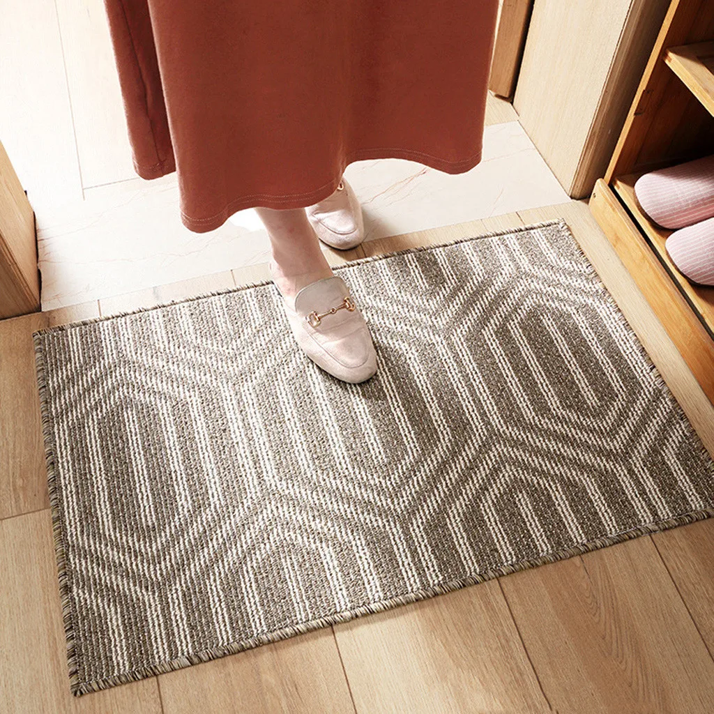 Внутренний дверной коврик нескользящий пылевсасывающий Коврик для прихожей