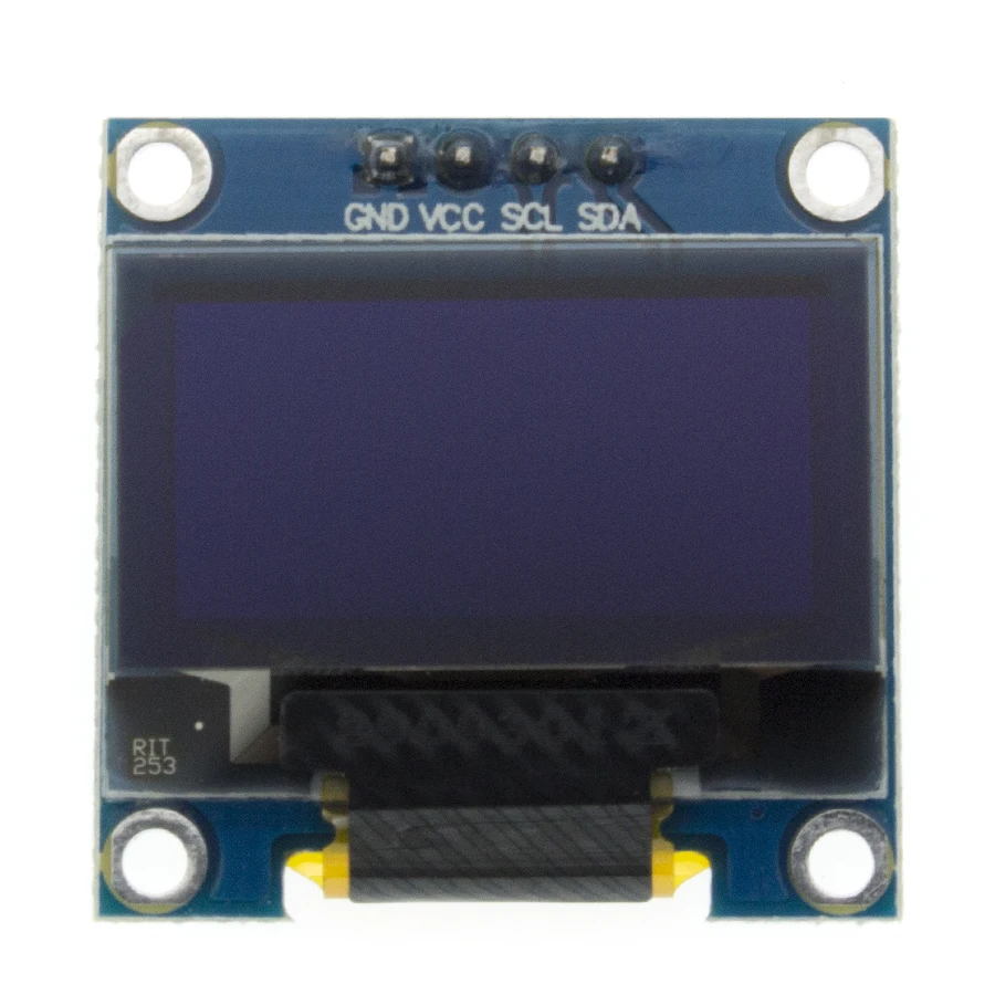 1 шт. 4pin 0 96 &quotбелый/синий/желтый/синий/0 дюймов OLED 128X64 Дисплей модуль 96&quot IIC I2C