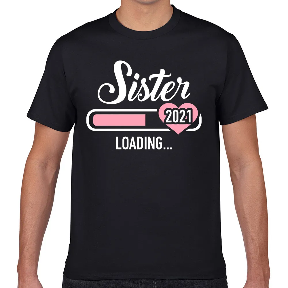 

Tops T Shirt Men sister 2021 Vogue Vintage Geek Custom Male Tshirt