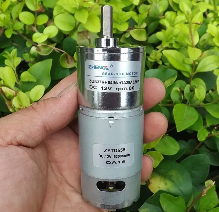 

555 DC Motor DC12V Micro Deceleration Small Motor Low Speed Forward And Reverse Motor Adjustable Speed