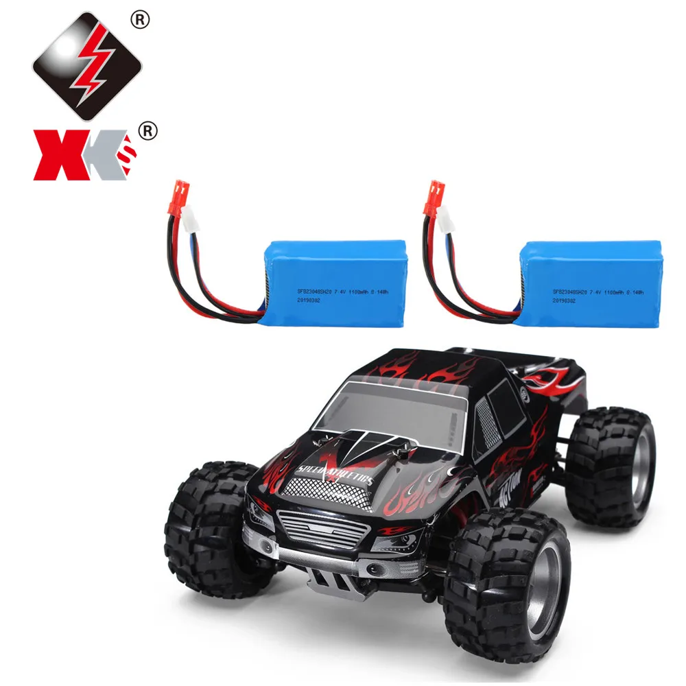 

Wltoys A979 with Two Batteries 1/18 2.4G 4WD Off-Road RC Car Vehicles RTR Model Driving Remote Control Truck Kids Toys Gift