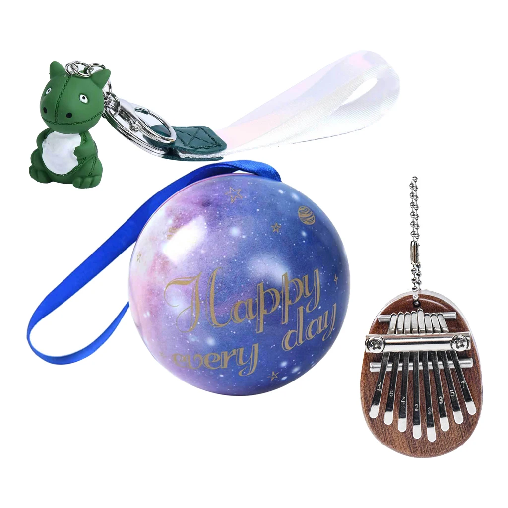 Мини калимба 8 клавиш изысканное Пальчиковое пианино для большого пальца