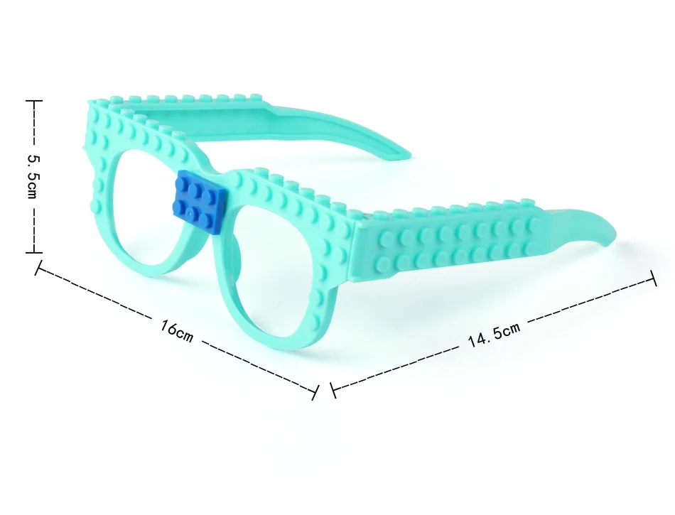 Рамка для очков Строительная пластина строительных блоков техника Базовая рамка