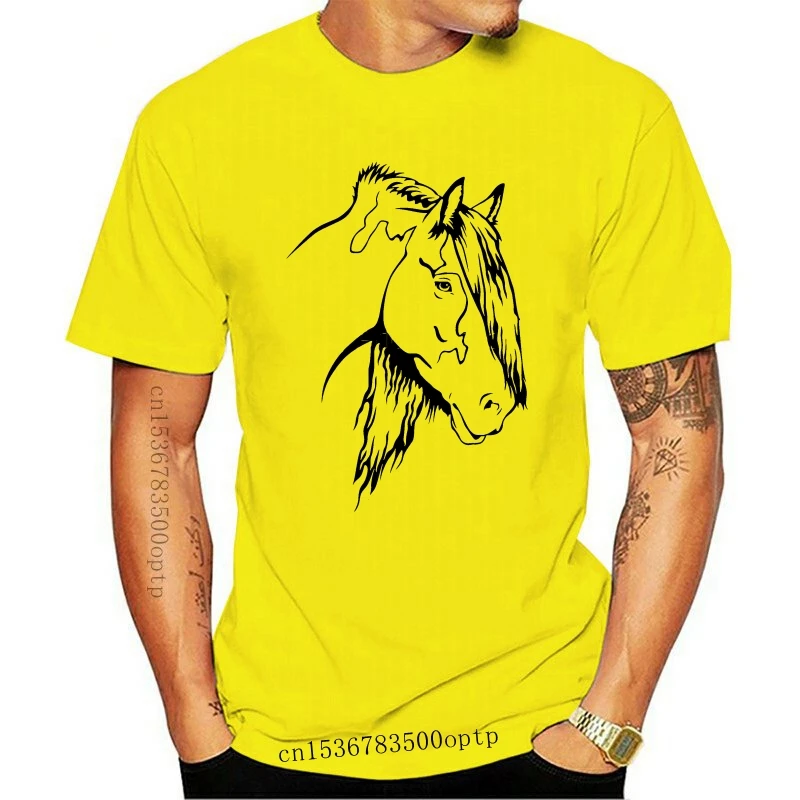 

New GYPSY horse men's Casualshirt simple style Tops & T-Shirts