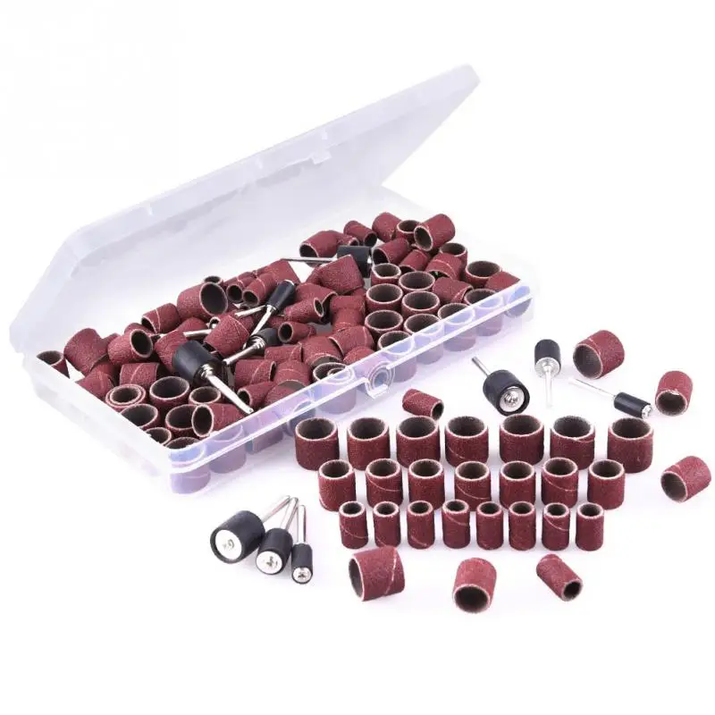 132 шт. насадки для шлифовки ногтей|Абразивные инструменты| |