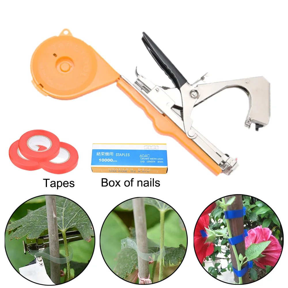 Садовые инструменты ручная связывающая машина подвязка растений ветка