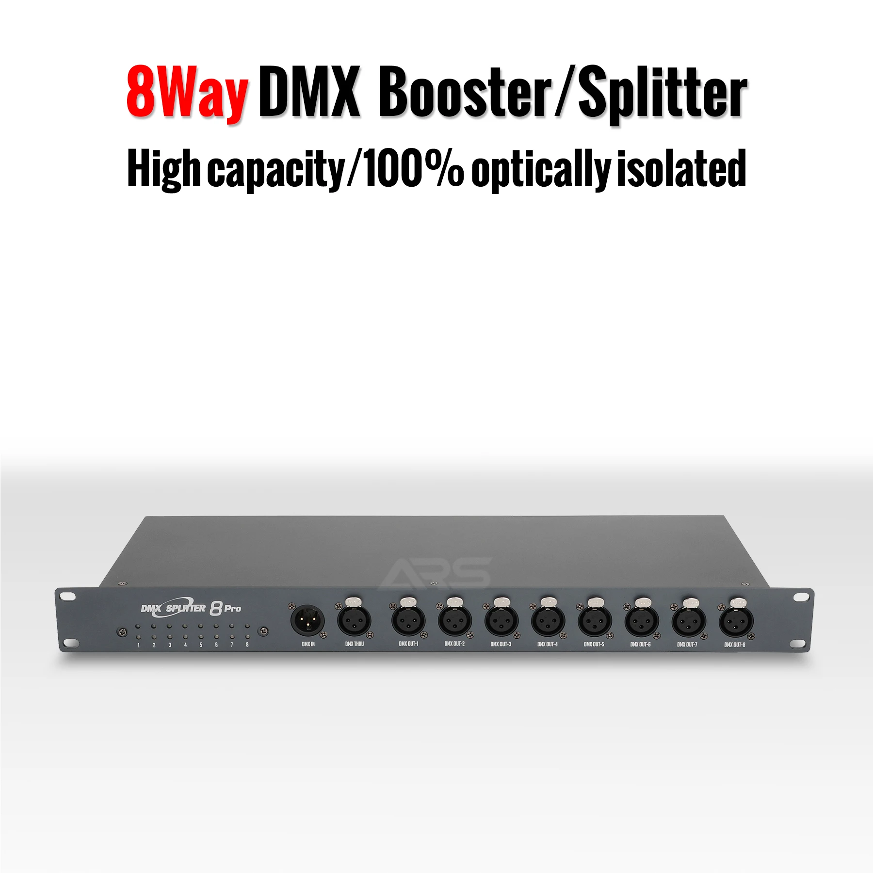 

DMX сплиттер 8 портов усилитель 3Pin