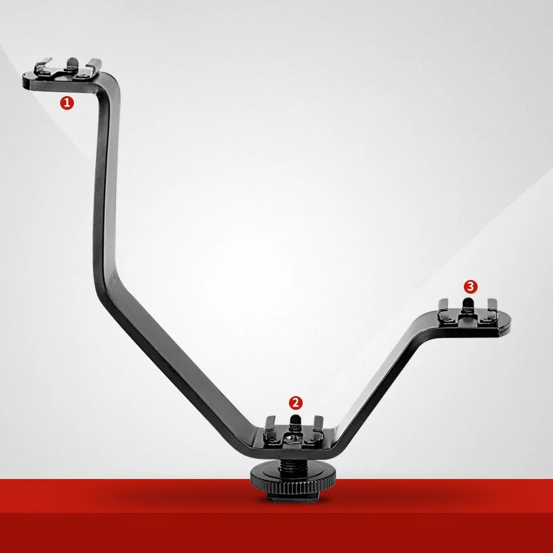 Многофункциональный держатель для микрофона 3 в 1 с v образным креплением камеры