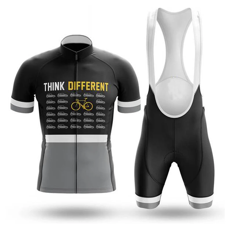 

Think Different Summer Cycling Clothing Mountain Cycling Jersey Set Ropa Ciclista Hombre Maillot Ciclismo Road Bike Jerseys set