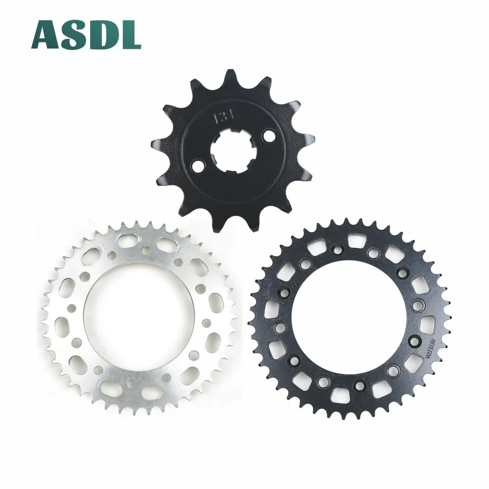 Комплект цепей привода мотоцикла 520 14T 43T лучшее качество комплект передних и