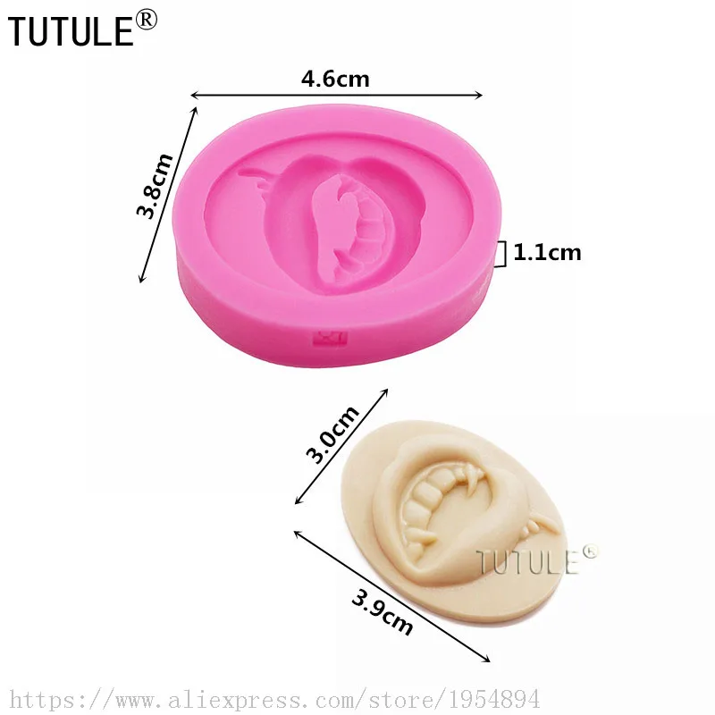 Силиконовая форма для губ формы печенья на День святого Валентина помадки из