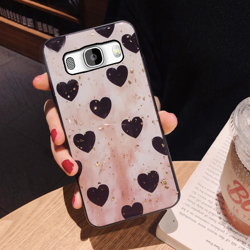Red love чехол на заднюю панель телефона capinha coque для samsung galaxy j5 2016 j7 j 5 7 j510 j710