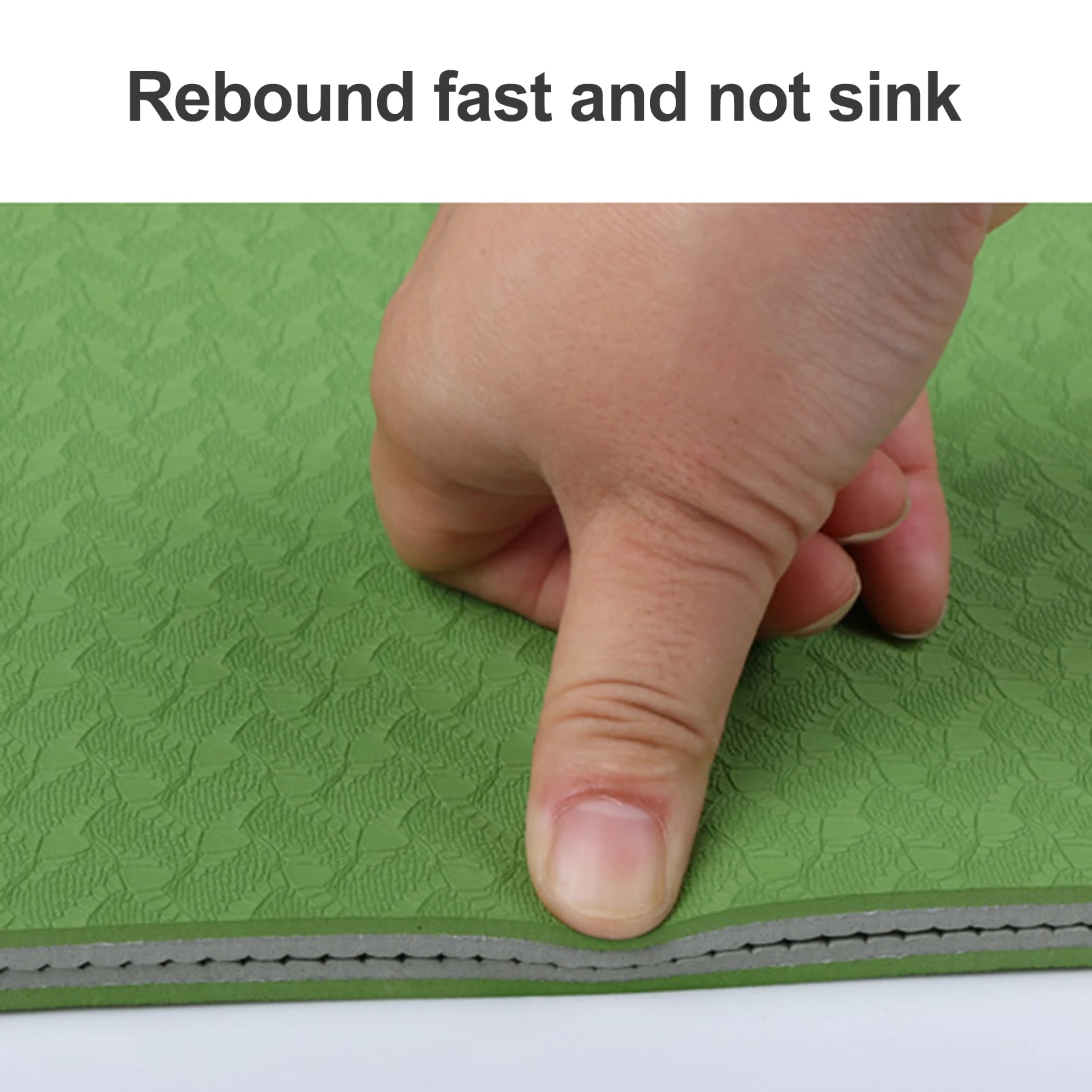 Противоскользящий Спортивный Коврик для фитнеса толстый коврик из EVA удобной