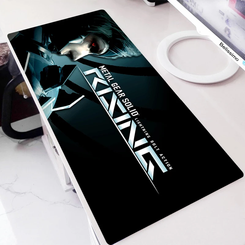 

Gamer Mouse Pad Anime Gaming Computer Desk Mat Gamers Accessories Pc Gamer Complete Xxl LOL Mousepad Metal Gear Solid Mouse Mats