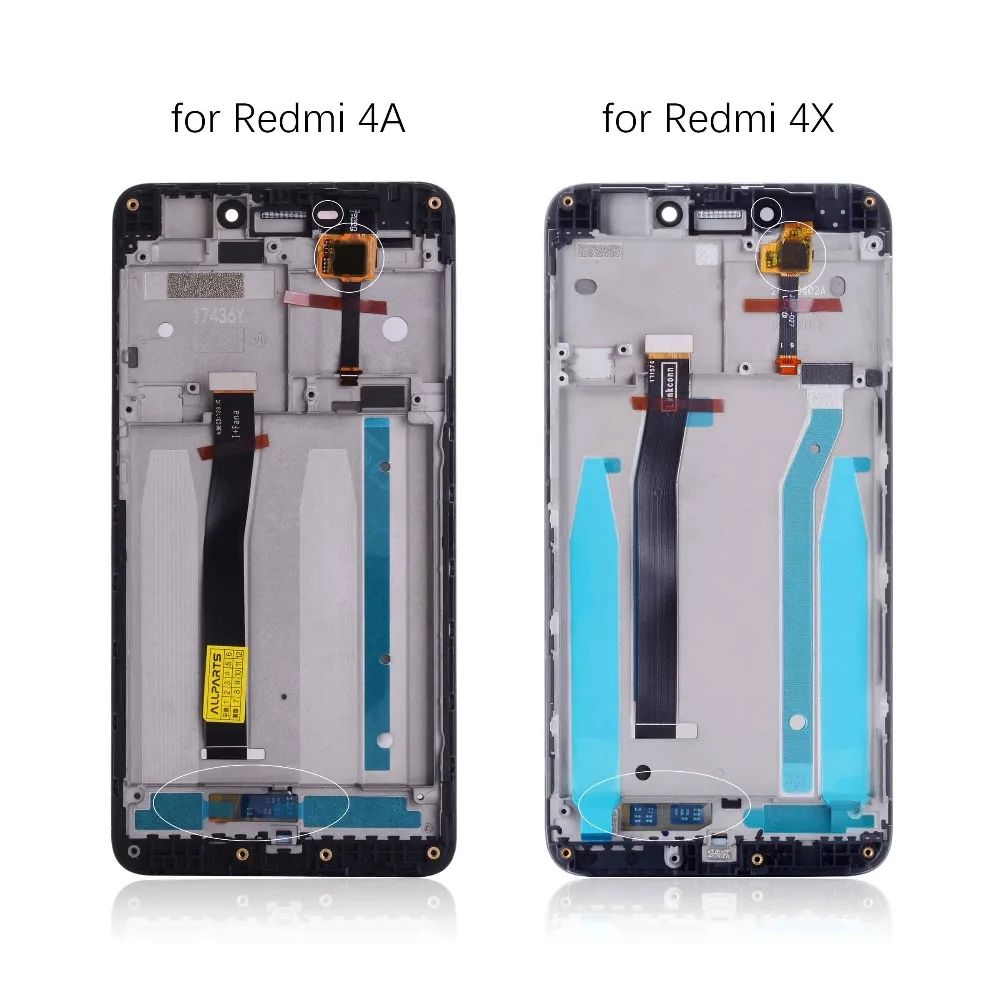Оригинальный дисплей для Xiaomi Redmi 4X сенсорный экран ЖК-дисплей 4A в сборе с рамкой |