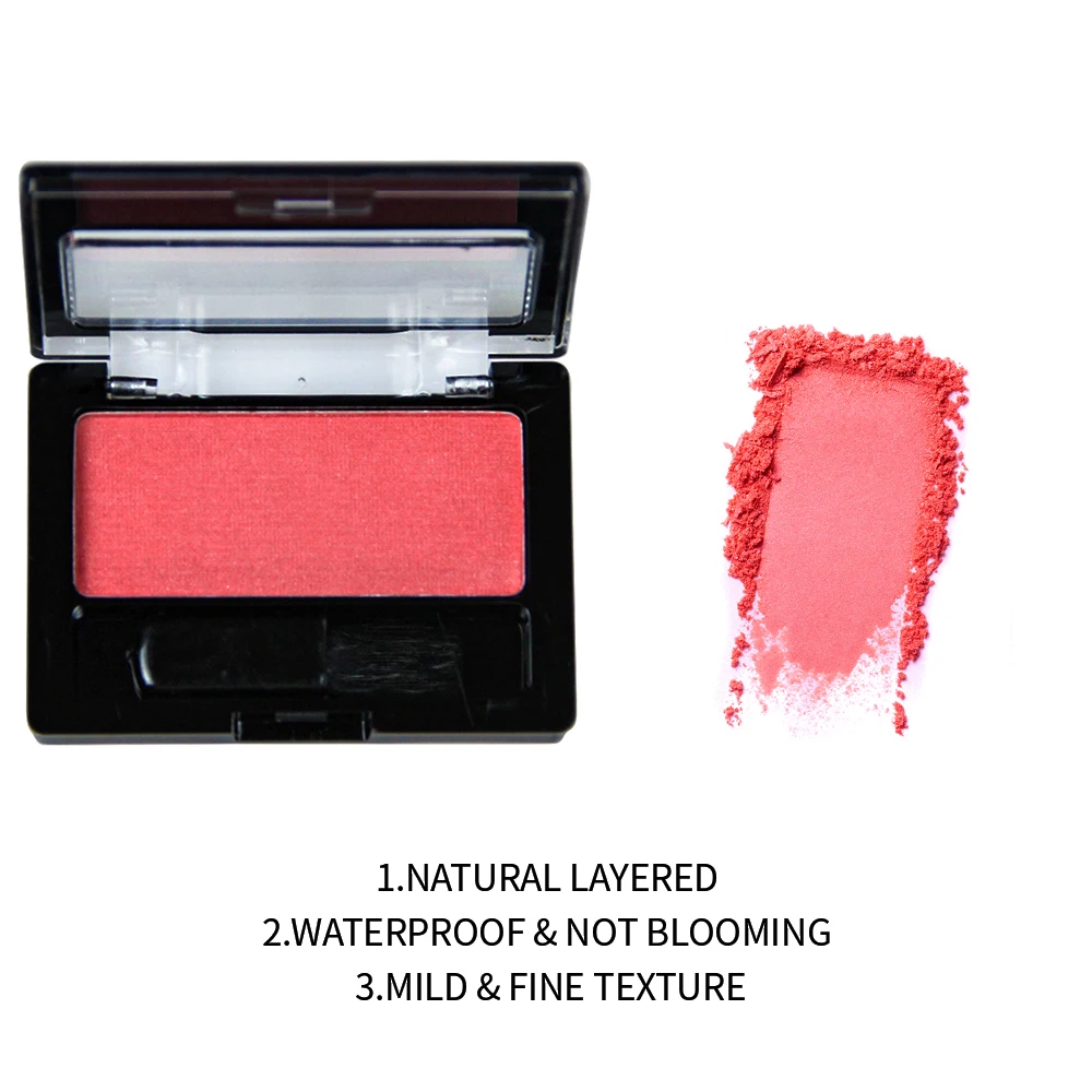 SANIYE розовый румяна макияж Косметическая натуральная прессованная Палетка румян