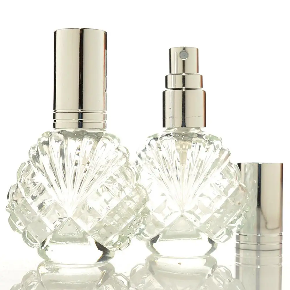 

15ml Reusable Perfume Atomizer Liquid Dispenser Fine Mist Spray Glass Bottle