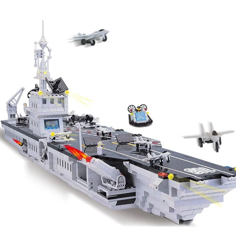 Модель Sluban строительные блоки морская подводная лодка военный корабль самолет Aircrafted Перевозчик военный корабль боевой крейсер Фрегат игрушки - Цвет: 113 no box 1000pcs