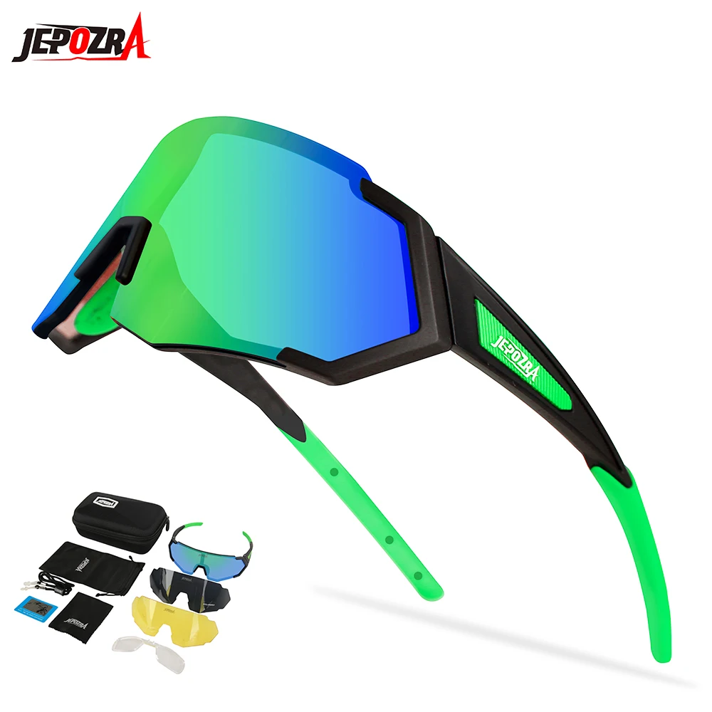 

3 Lens UV400 Cycling Sunglasses TR90 Sports Bicycle Glasses MTB Mountain Bike Fishing Hiking Riding Eyewear for men women